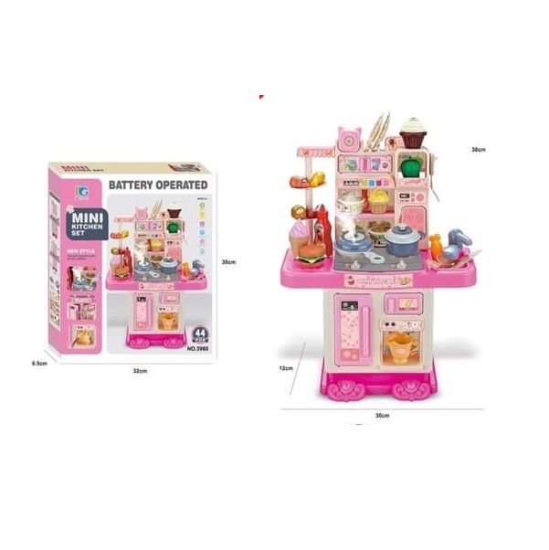 Mini Kitchen Set Battery operated Best Gift set (3960)