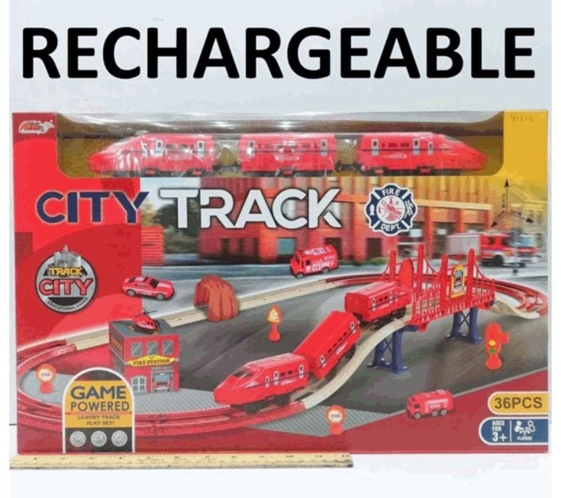 Train City Track Rechargeable playset (4161B)