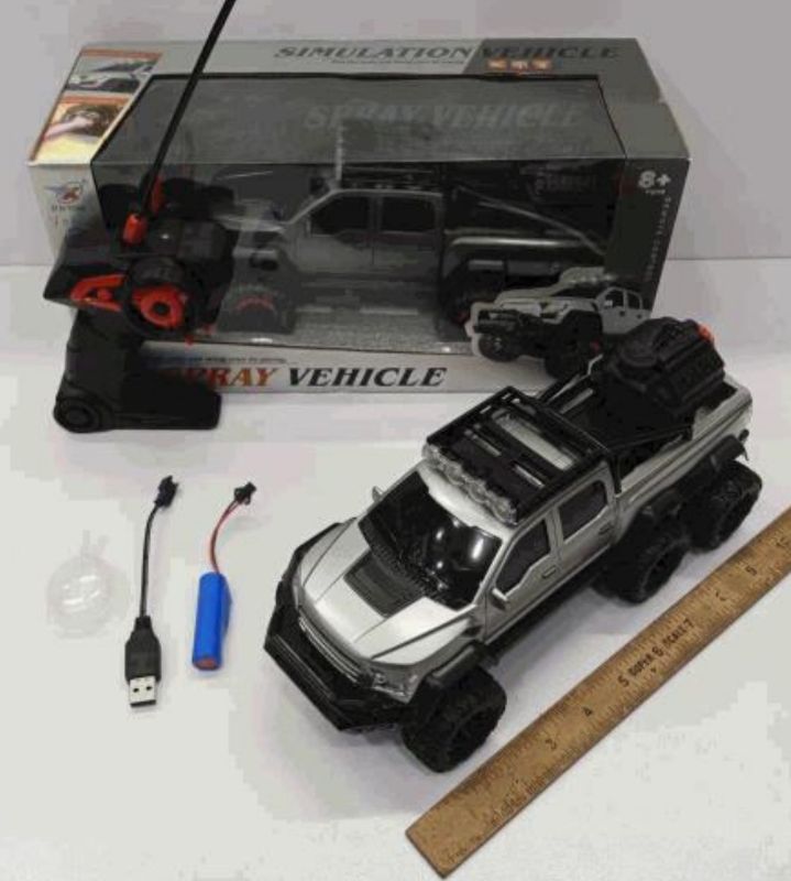 Spray Pickup RC Fort Raptor Big  6 Wheels remote control sound light (700-2)