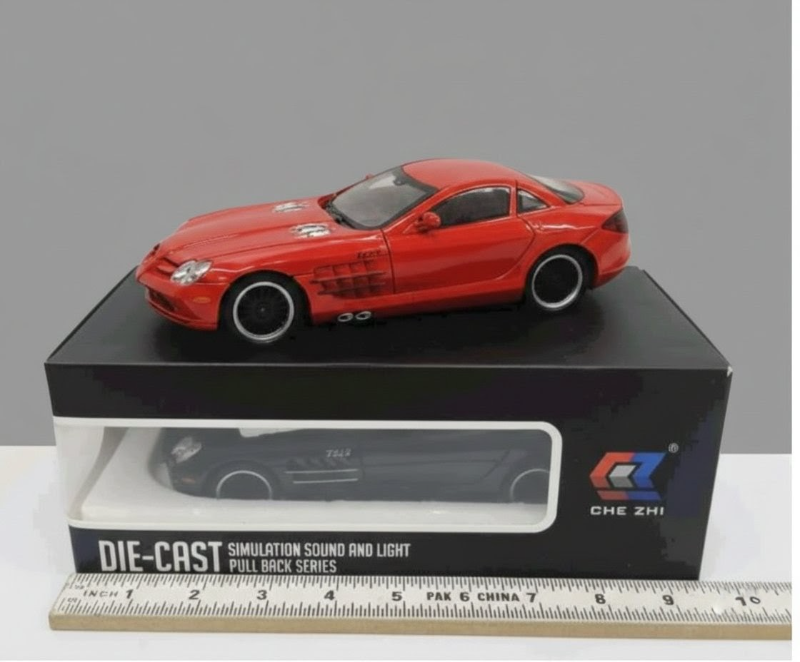 1:24 Che Zhi brand Mercedes-Benz SLR McLaren 722 model car (CZ210)