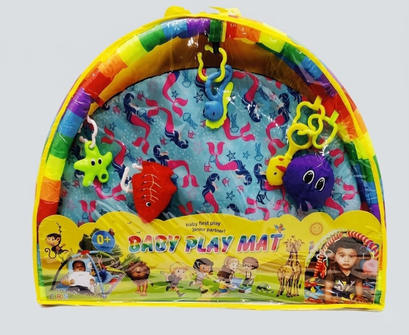 Baby Play Mat activity gym gym  colorful and interactive multi-sensory layout designed for infants from 0 months and older KT (PM LARGE)