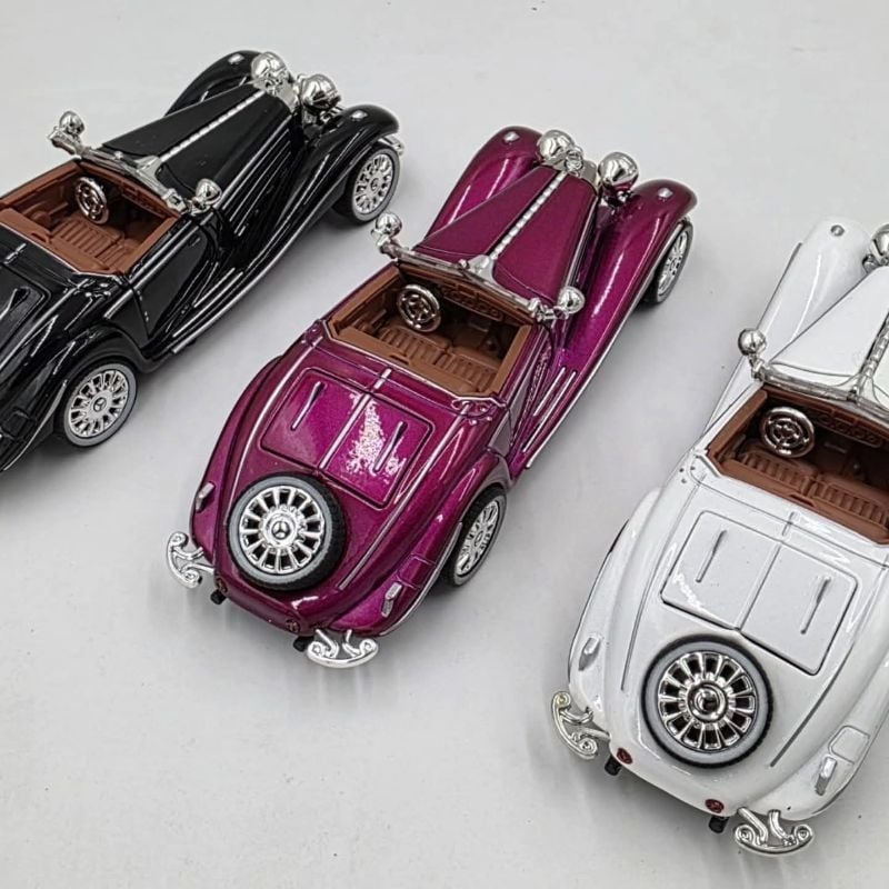 Diecast Classic 1936 Mercedes-Benz 500K 1:24 Spraying car (CZ173AD)