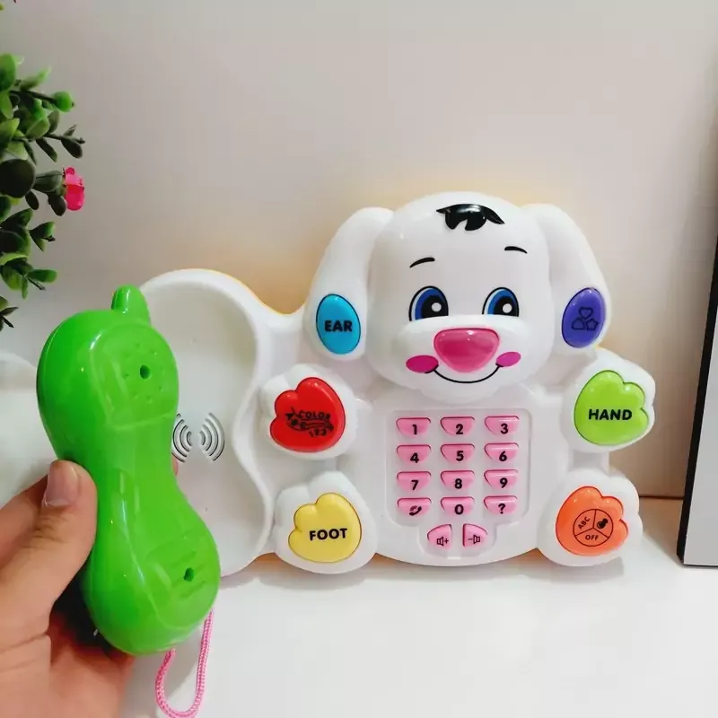 Puppy Phone Musical Multi Function for Toddlers (9909B)