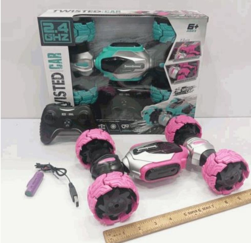 2.4Ghz 4Wd Twisted Car Stunt Flip Spin Fast Speed high quality (ZJ001A)