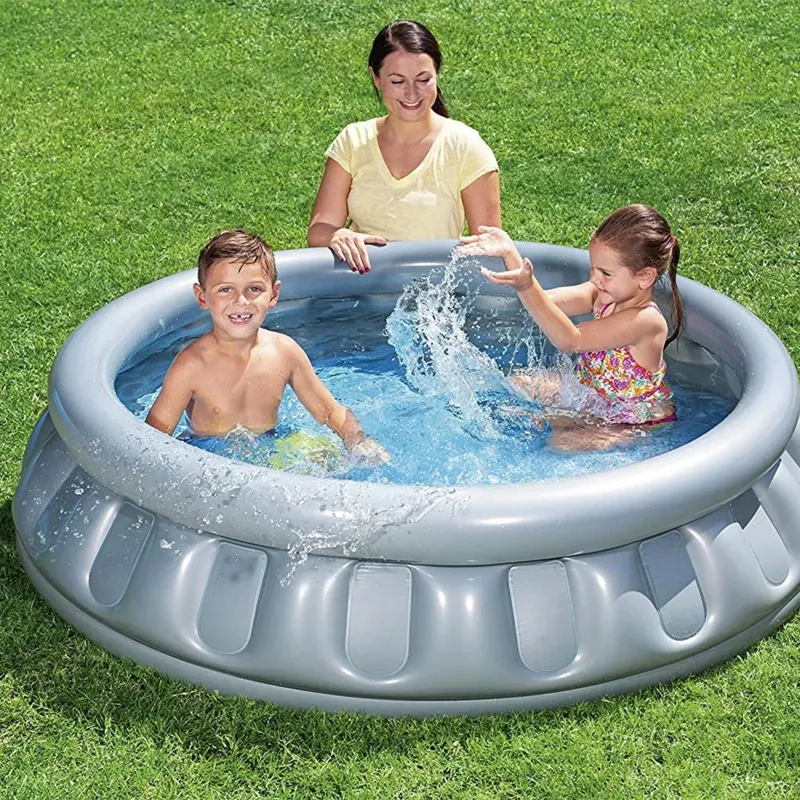 Bestway Swimming Pool, 1.5m Spaceship Above Ground Pool with Patch Repair Kit TM(51080)