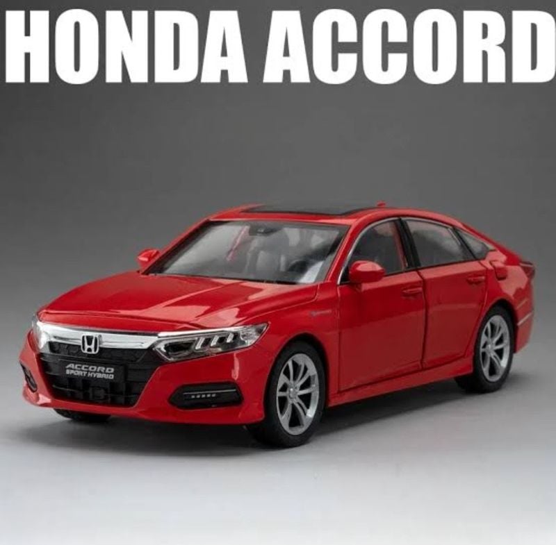 1/24 Scale Honda Accord Diecast Sound Light Gift Toy car (CZ608A)