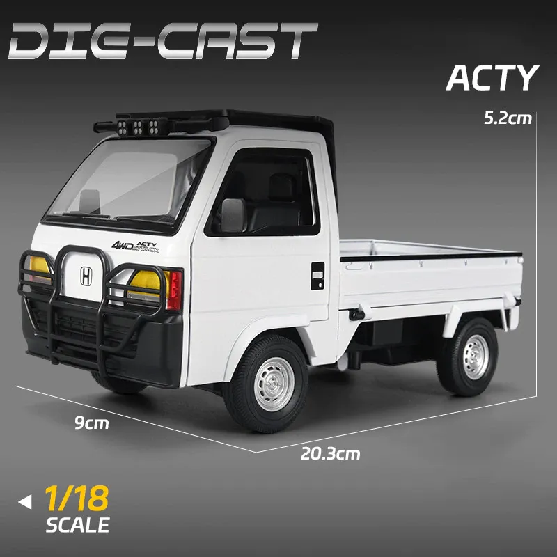 🚚 Big 1:18 Honda ACTY 4WD Truck Diecast Model | Full Metal Collector Edition KT (M92332-6)