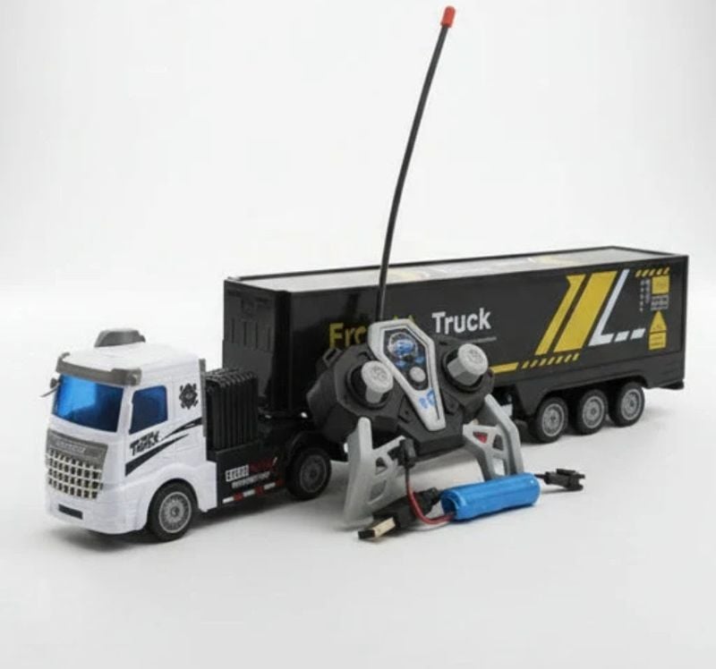 RC 12 Wheels Container Trailer Rechargeable Big (168-3 TRUCK)