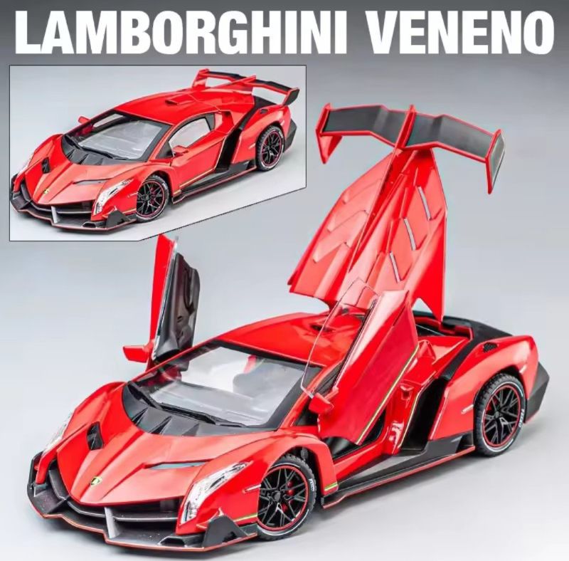 1/24 scale diecast Lamborghini Veneno spraying model series (CZ147AD)