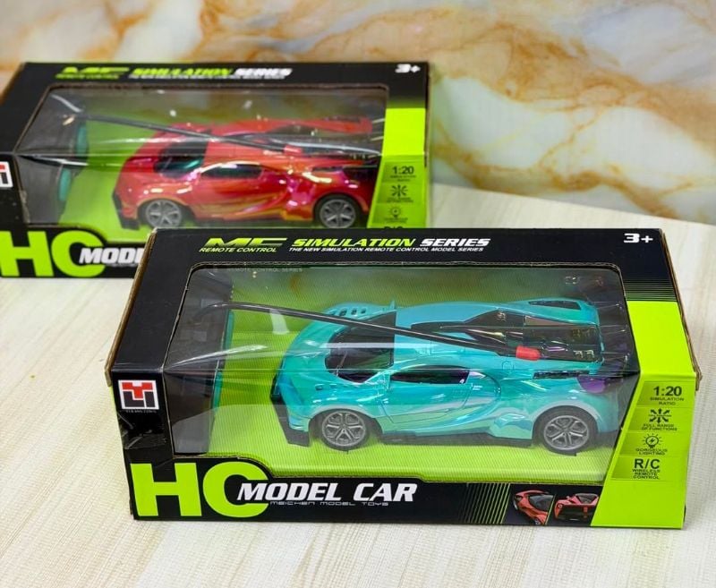 1:20 scale Top Speed RC Bugatti Glossy Colour Body rechargeable sound light (986-30A)