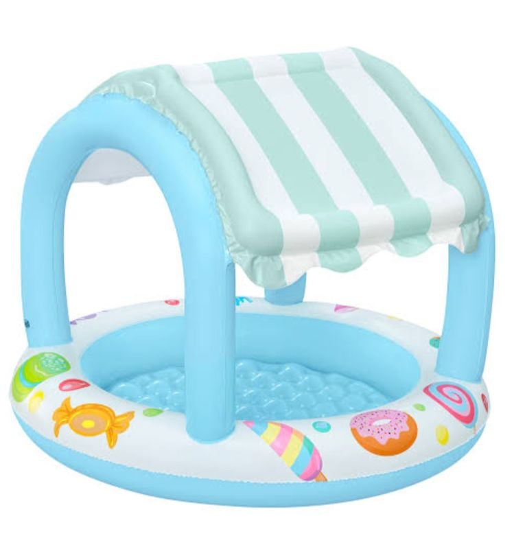 Comfortable Kiddie Shaddy Pool Inflatable Swimming pool Summer best Best Gift for toddler TM (52638)