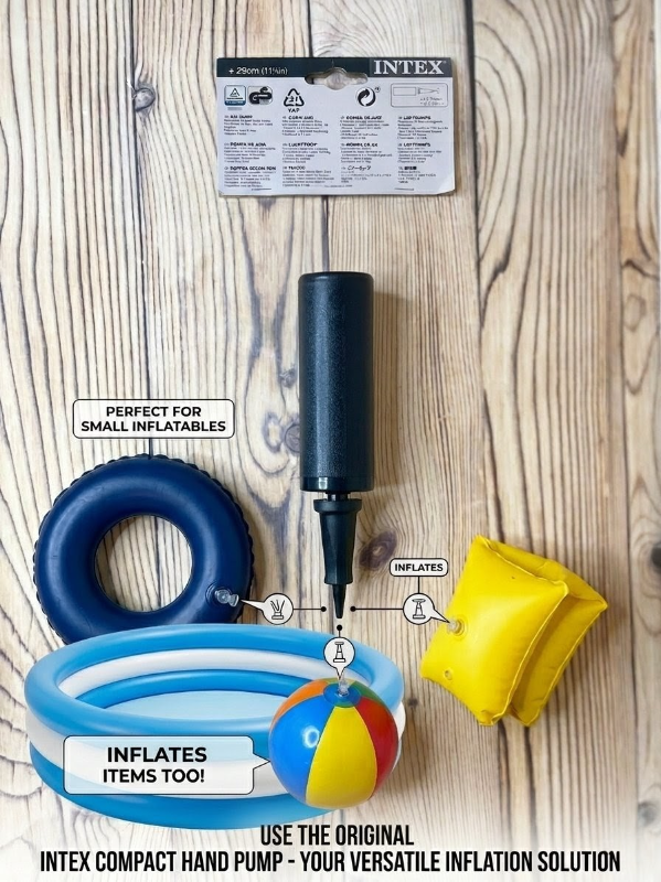INTEX Mini Air Pump. Double Quick, 29cm