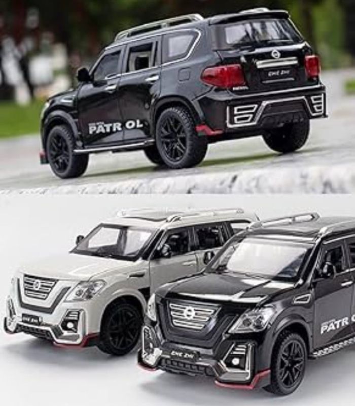 1:24 Nissan Patrol Off road Diecast Model Car sounds light (CZ136A)