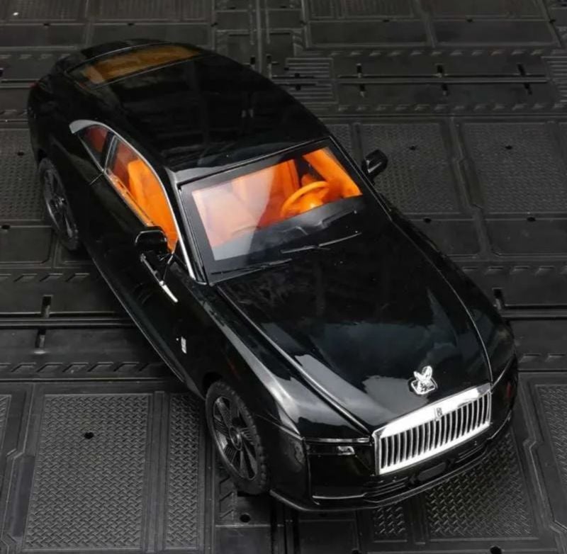 1/24 Scale Rolls Royce Spectre Alloy Die Cast Model Car with Sound and Light, Car Enthusiast Collectibles, Birthday Gift, Simulation Real model Vehicle