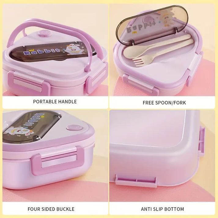 Healthy Life Lunch box with Soup Cup premium quality 1300ML food-grade, BPA-free (MR-1004)