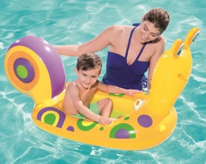 Imported Bestway Inflatable Snail Pool Float For Kids In Swimming Pool