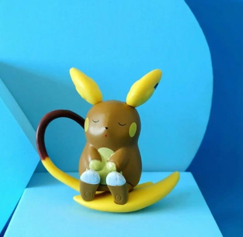 Cartoon movie Pokemon Pichu, Pikachu, & Raichu Action Figure KT (ZS222-84)