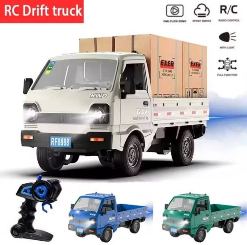 1:16 scale remote-controlled Suzuki Carry Pickup 2.4GHz truck spray (3688-G148A)