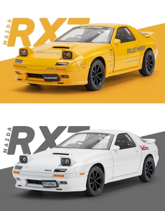 Mazda RX-7 1:24 scale Diecast model car best gift for children (1901-340)