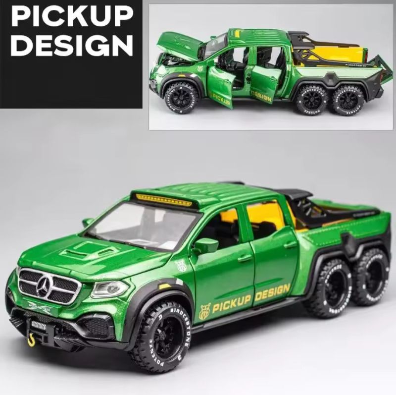 1:24 scale Mercedes-Benz X-Class Diecast car model toy (M306)