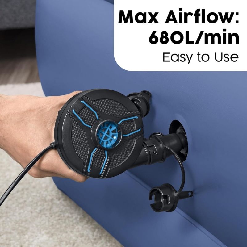 Electric Bestway PowerTouch AC Electric Air Pump Quickly inflates and deflates TM(62252)