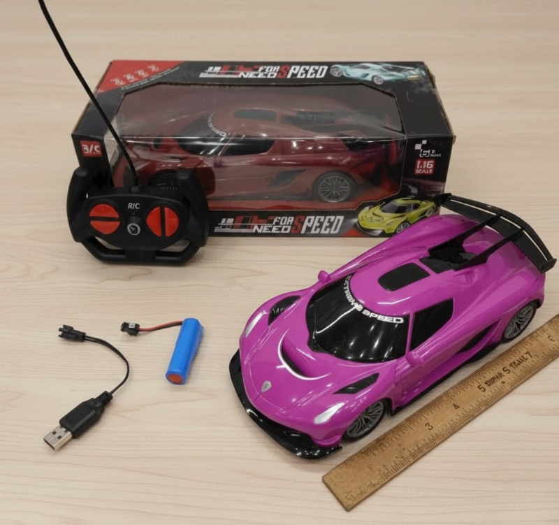 RC Big Koenigsegg Jesko hypercar sounds light rechargeable (8818-01A)