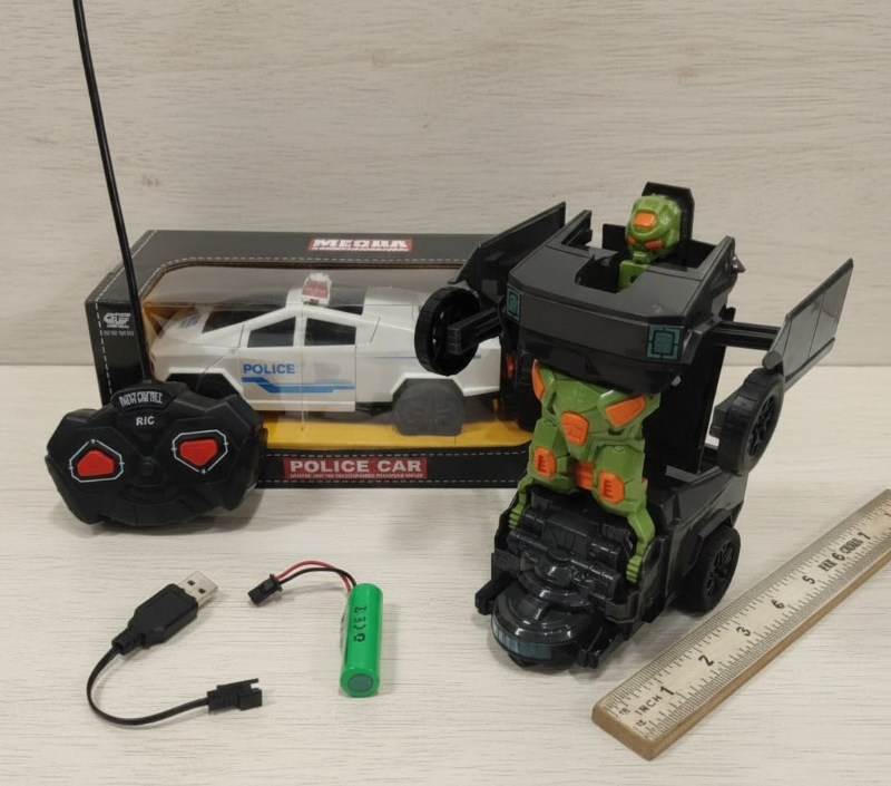 2in1 Remote Control Car, Cyber Truck Transform Robot RC Cars
(GC169-B54)