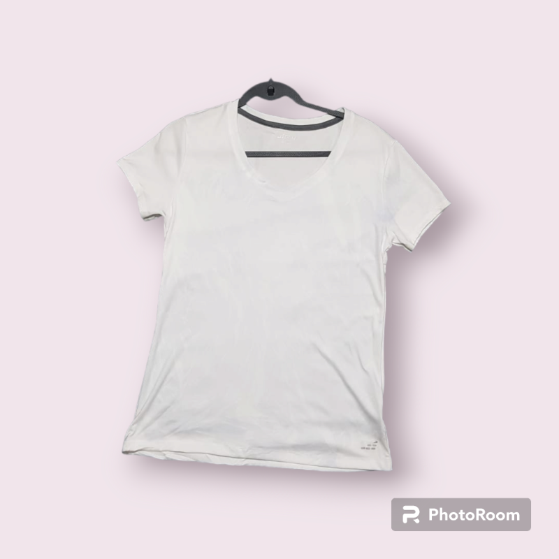 Blusa Deportiva de Manga corta Blanca