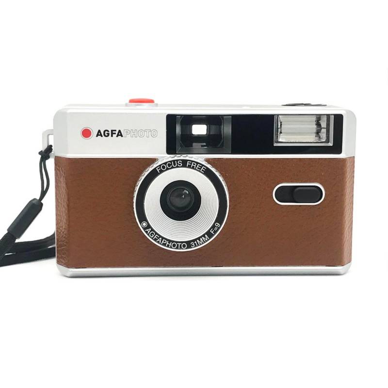 Máquina Fotográfica Analógica de Rolo Agfa com Flash 35 mm