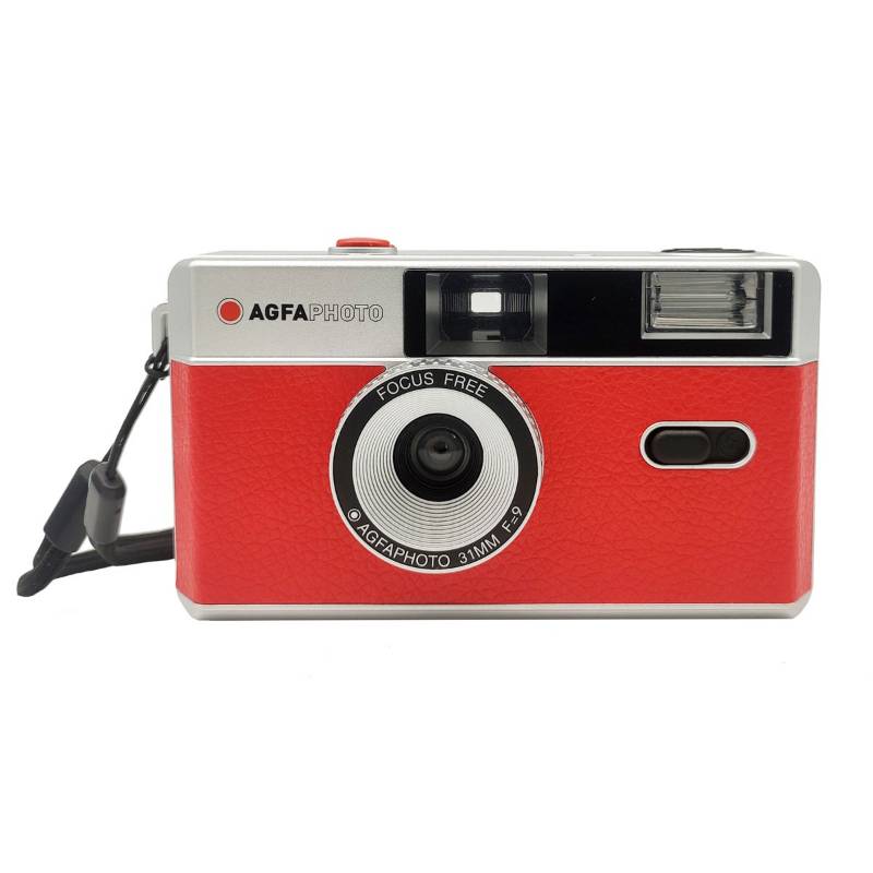 Máquina Fotográfica Analógica de Rolo Agfa com Flash 35 mm