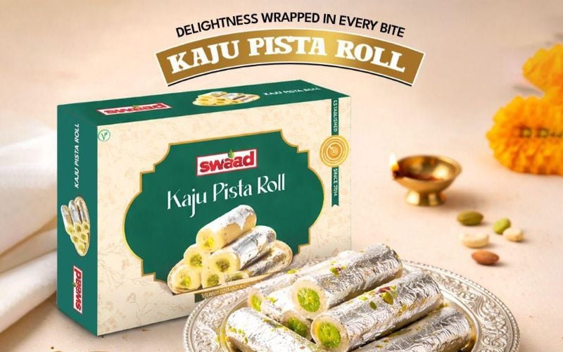 Swaad Kaju Pista Roll