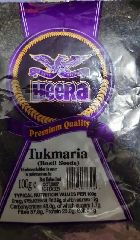 Heera Tukmaria Seeds ( Basil Seeds )
