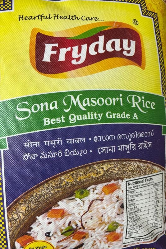 Fryday Sonamasoori 10kg