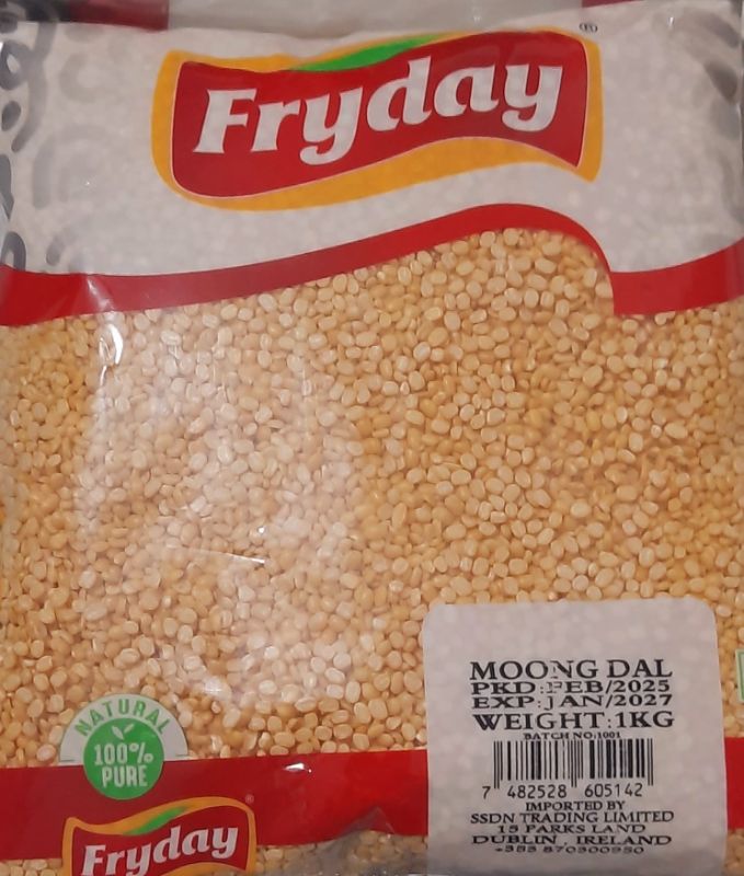 Fryday Moong Dal 1kg Yellow