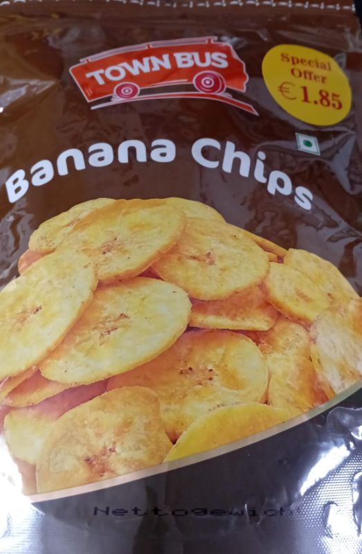 Townbus Yellow Banana Chips