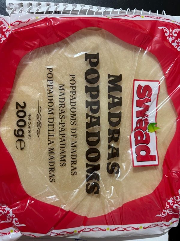 Papad - Madras plain - Swaad (1+1)