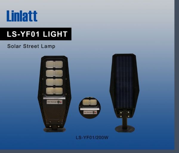 200W LS-YF01 ဆိုလာလမ်းမီး လင်းလက်