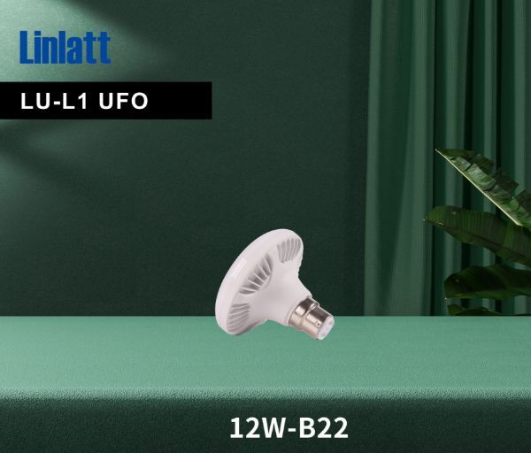 12W LED UFO B22 လင်းလက်