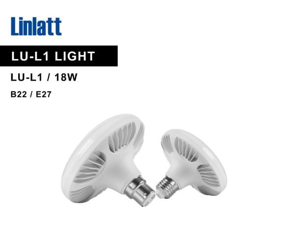 18W LED UFO B22 လင်းလက်