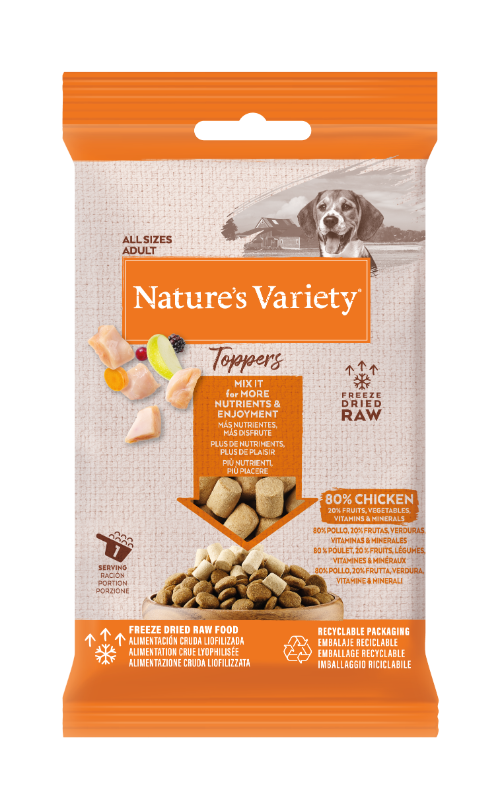 Freeze Dried ALL SIZES TOPPERS VIŠTIENA 0.015kg