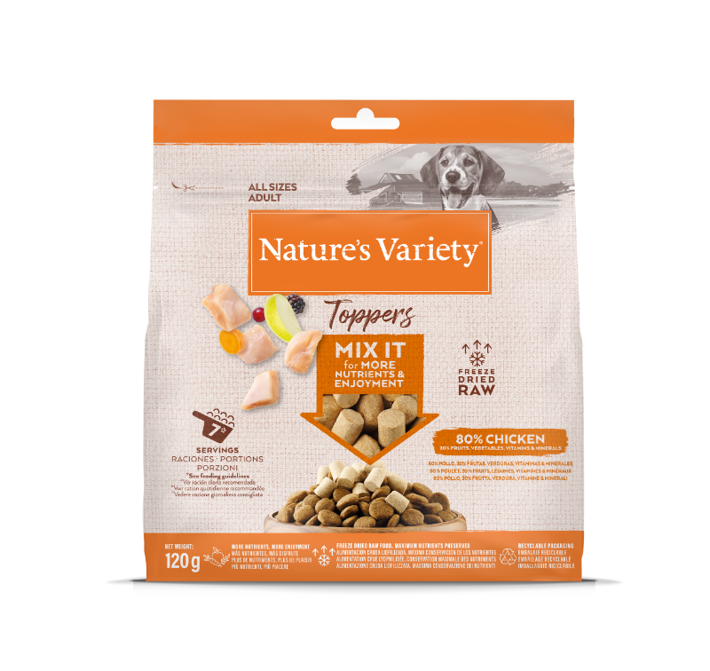 Freeze Dried ALL SIZES TOPPERS VIŠTIENA 0.12kg