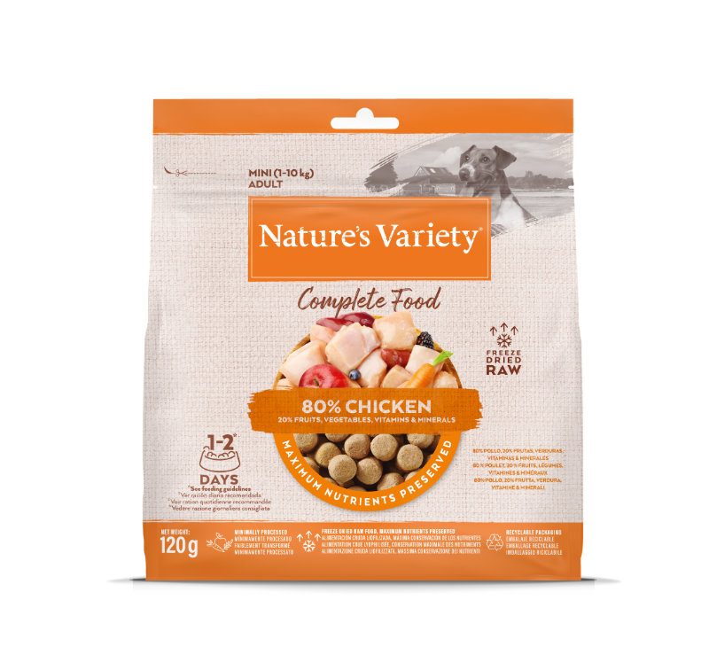 Freeze Dried MINI COMPLETE FOOD VIŠTIENA 0.12kg