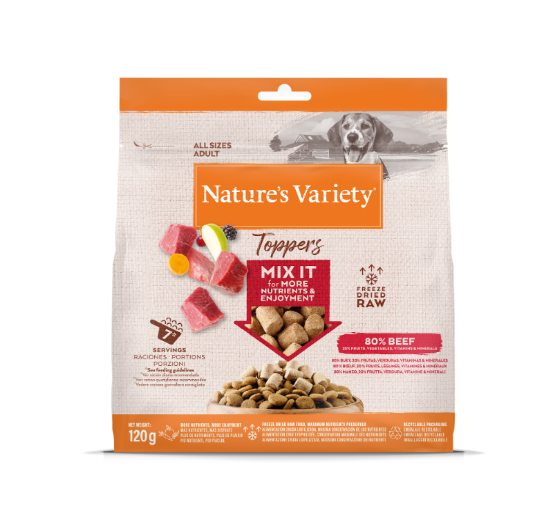 Freeze Dried ALL SIZES TOPPERS KALAKUTIENA 0.12kg