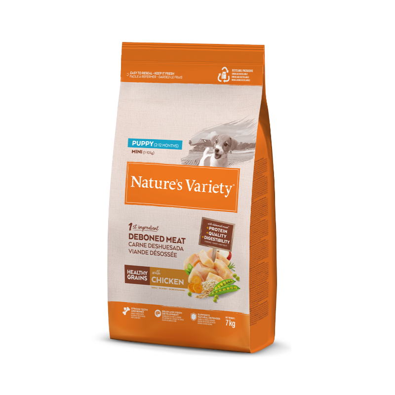 HEALTHY GRAINS PUPPY MINI VIŠTIENA 7 kg