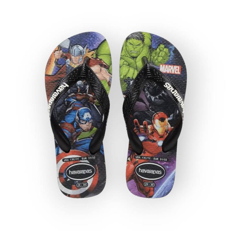 HAVAIANAS KIDS TOP MARVEL II PRETO