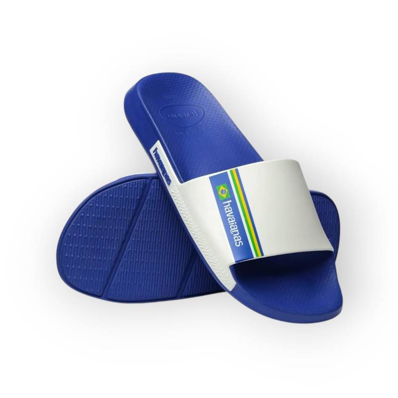 HAVAIANAS SLIDE CLASSIC BR AZUL NAVAL