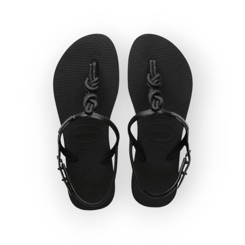 HAVAIANAS TWIST PLUS PRETO/PRETO