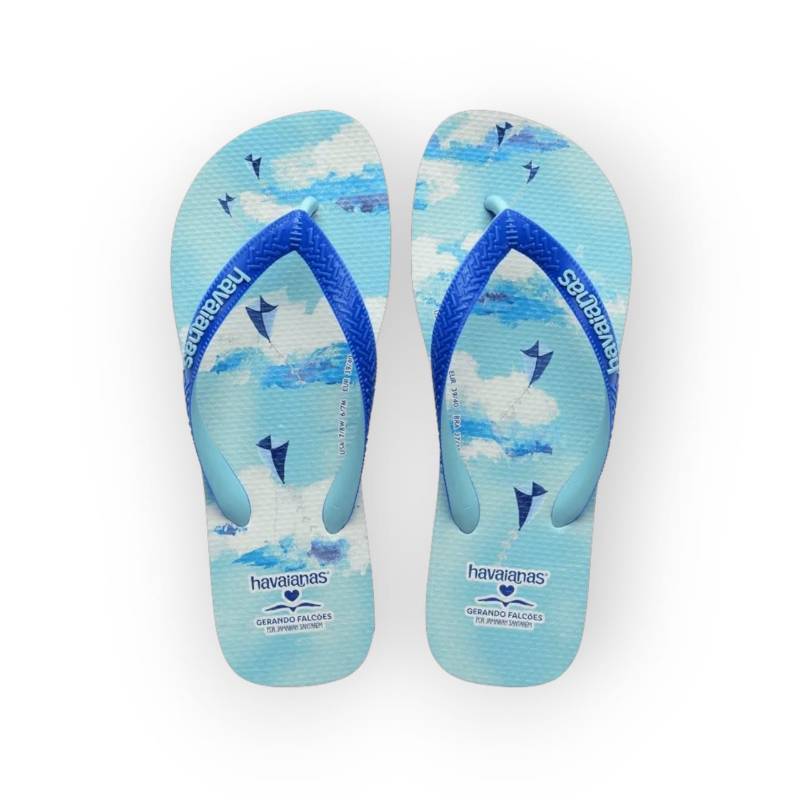 HAVAIANAS GERANDO FALCOES AZUL ESTRELA