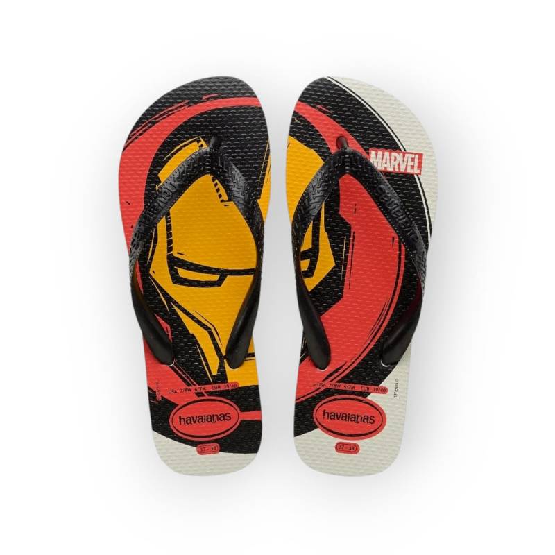 HAVAIANAS TOP MARVEL LOGOMANIA BRANCO