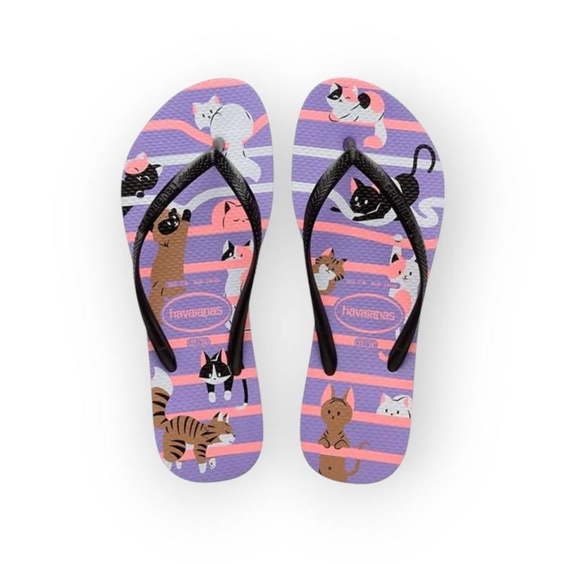 HAVAIANAS SLIM PETS INF ROXO PASLEY